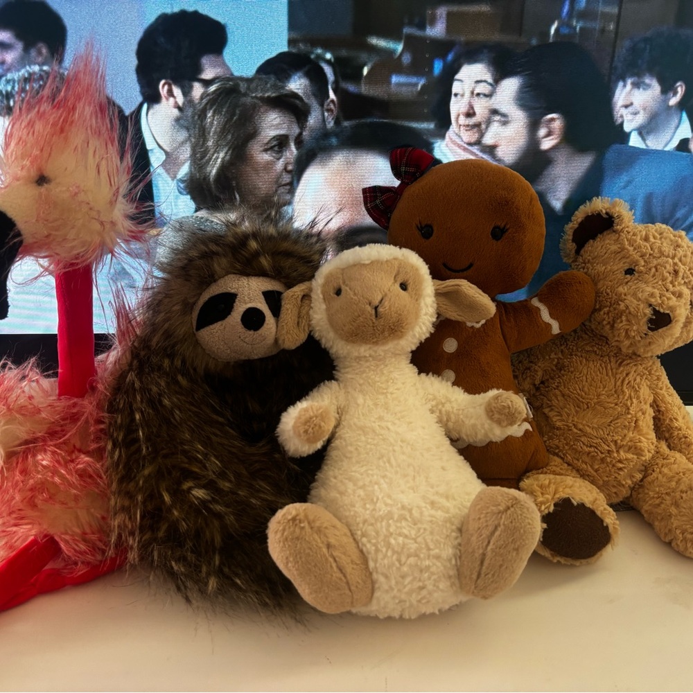 Jellycat Cream & Tan Plush Lamb